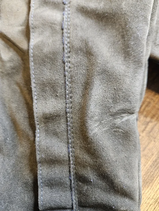 Farm Rio Women's US 7 EU 38 Knee High Olive Green Army Faux Suede Boots SCUFF - Picture 11 of 15